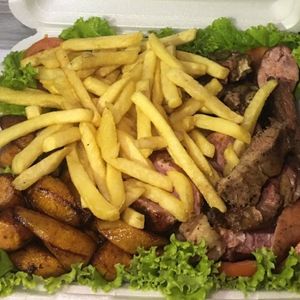 imagem do produto Porção de batata com churrasco G