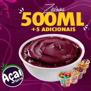 imagem do produto Açaí 500ml (Zeiros)