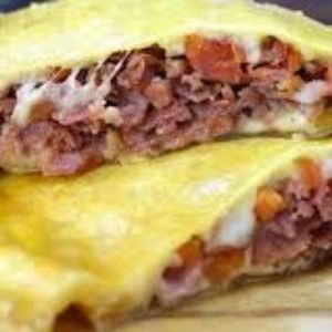 imagem do produto Pastel de carne do sol com calabresa 