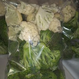 imagem do produto Mix brócolis e couve flor 300 gr