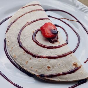 imagem do produto Crepe de nutella c/morango