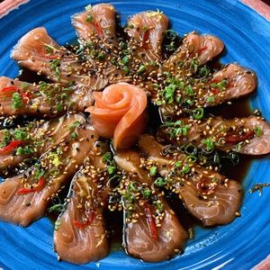 imagem do produto CARPACCIO SALMÃO MOLHO PONZU  (15 FATIAS )