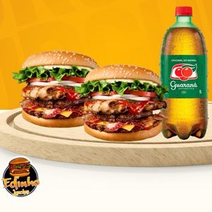 imagem do produto X-porrada (OBS: DUAS UNIDADES COM REFRIGERANTE DE 1L)