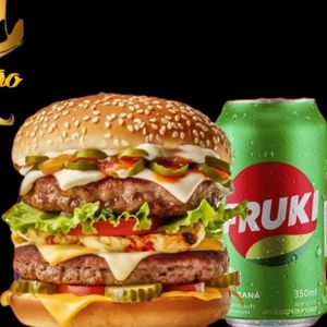 imagem do produto MegaBarão+refrigerante lata