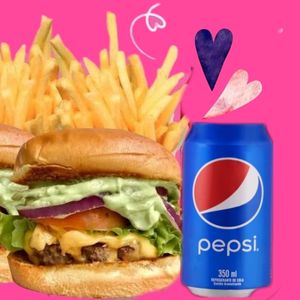 imagem do produto Combo x-salada ou x Frango mais fruki lata