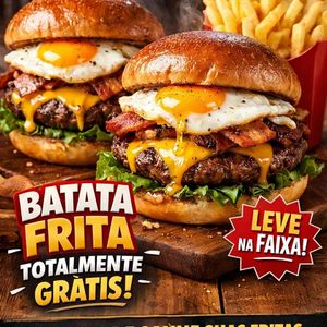 imagem do produto 2 Hambúrguer ganha uma fritas 🍟