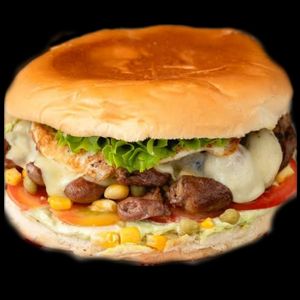 imagem do produto Xis  salada ou calabresa ou Frango SEM FRITAS