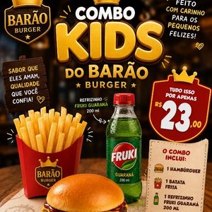 imagem do produto Combo kids do Barão