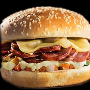 imagem do produto Hambúrguer de calabresa e carne