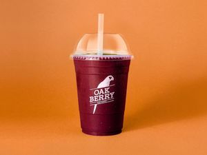 imagem do produto Açaí Smoothie Power Punch (500ml): Açaí, paçoca, whey e banana