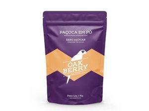 imagem do produto Paçoca zero açúcar Oakberry (1kg)