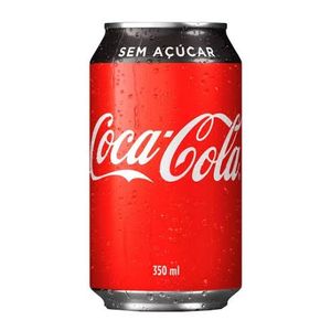 imagem do produto Coca cola lata zero 350 ml