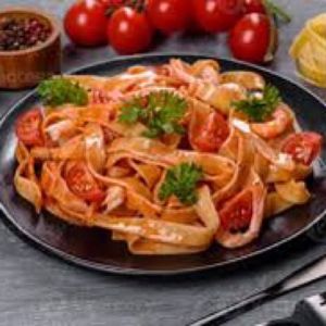 imagem do produto Fettuccine de tilápia ao molho de tomate