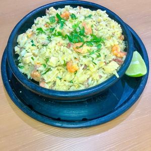 imagem do produto Jambalaia ( Arroz de camarão, frango, linguiça )