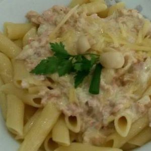 imagem do produto Penne com tilápia ao molho branco