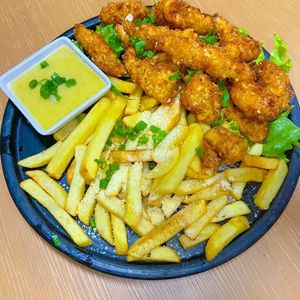 imagem do produto Frango crocante com fritas