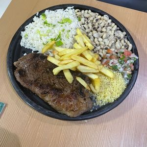 imagem do produto Picanha na chapa com fritas