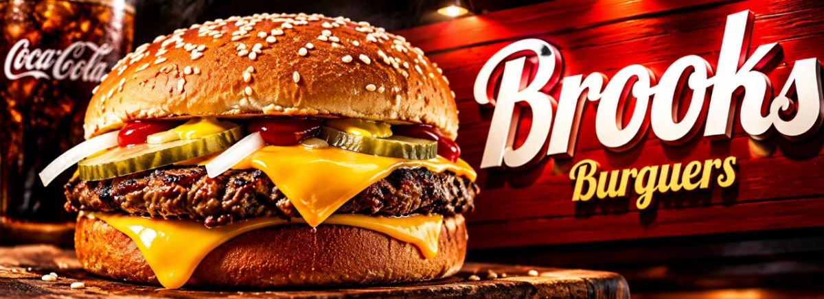 Brooks Burguers capa