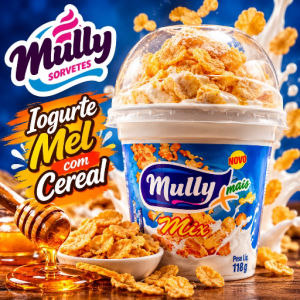 imagem do produto Mully Mel com cereal