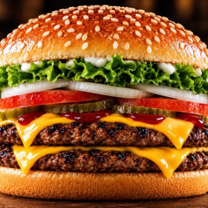 imagem do produto Duplo Salada Burguer