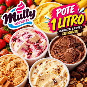 imagem do produto Sorvete Mully pote 1 litro