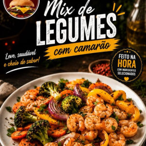 imagem do produto Mix de legumes+Camarão