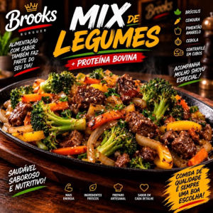 imagem do produto Mix de legumes+Proteína Bovina