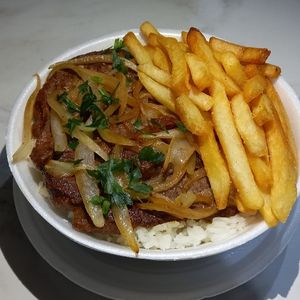 imagem do produto BIFE ACEBOLADO COM BATATA FRITA 