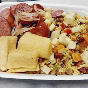 imagem do produto Baião de Dois com calabresa 900g