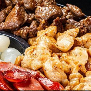 imagem do produto Mistão ( Isca de frango , carne do sol , calabresa ) 