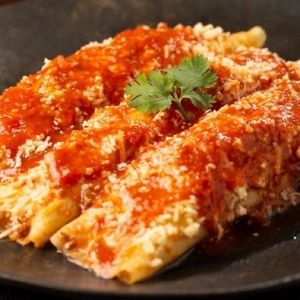 imagem do produto Panqueca de frango completa com purê