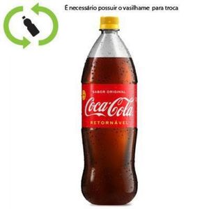 imagem do produto Coca cola retornável 2L (NÃO EMPRESTAMOS O VASILHAME NAO INSISTA!!!)