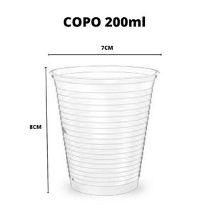 imagem do produto Copo 200ml 100un.