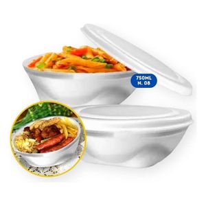 imagem do produto Marmitex isopor redonda número 8 100un.