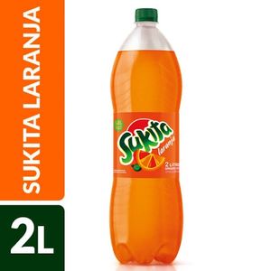 imagem do produto Sukita laranja pet 2 litros 6un.