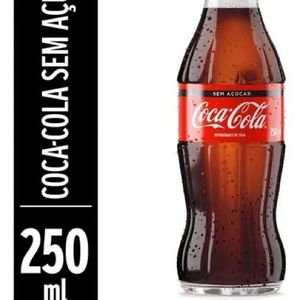 imagem do produto Coca cola 250ml zero 12un.