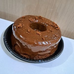imagem do produto Bolo de chocolate com cobertura P