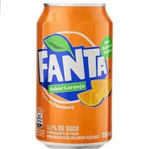 imagem do produto Refrigerante Fanta laranja lata