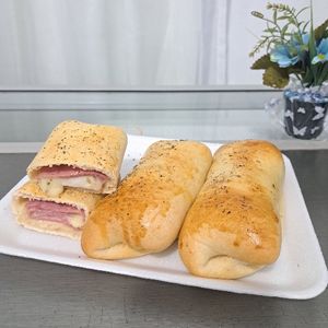 imagem do produto Esfira de queijo com presunto 