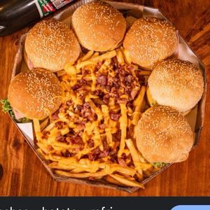 imagem do produto Combo econômico batata chedda e bacon e refrigerante 2 litros 