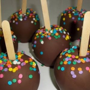 imagem do produto Maçã do amor de chocolate