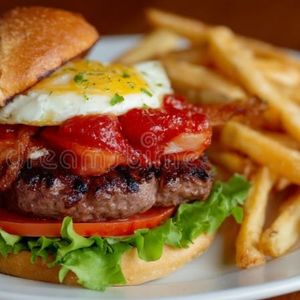 imagem do produto BURGUER MASSA + FRITAS SEPARADAS