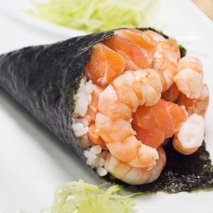 imagem do produto Temaki Salmão e camarão