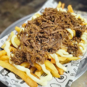 imagem do produto batata frita com costela desfiada