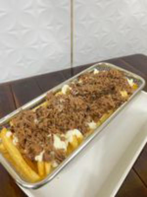 imagem do produto batata frita G com costela desfiada