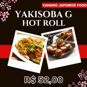 imagem do produto 1 yakisoba (G) Misto + Hot Roll (Todos os dias)