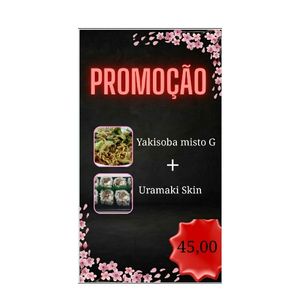 imagem do produto Yakisoba misto gde e Uramaki skin