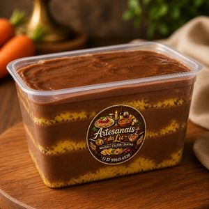 imagem do produto Bolo de Cenoura com Ganache Chocolate