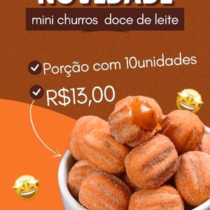 imagem do produto Mini churros doce de leite 