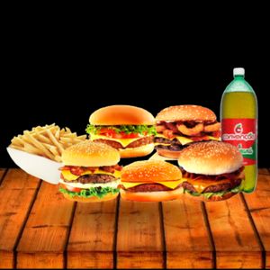 imagem do produto 5 BURGUER SUPREMO + CONVENÇÃO 2L